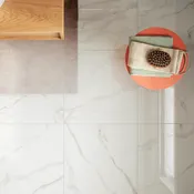 Piastrella da pavimento e rivestimento interno rettificato Marble in gres porcellanato 60 x 60 cm, sp 8 mm traffico molto intenso (pei 5/5)