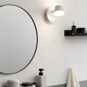 Applique LED bagno design Nikea bianco INSPIRE