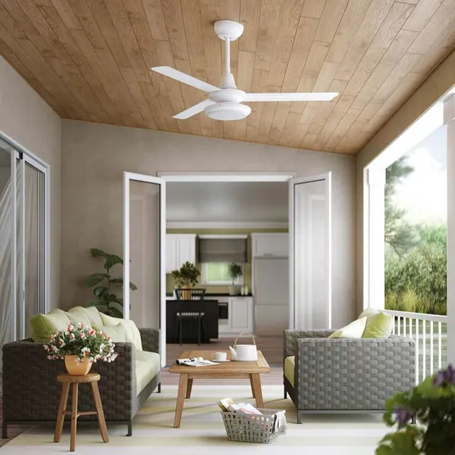 Ventilatore da soffitto LED integrato Breva