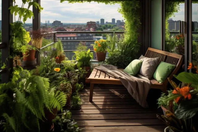 Goditi il terrazzo e lesue  piante con il minimo sforzo! - foto Leroy Merlin