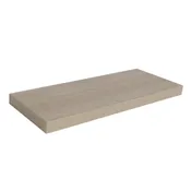 Mensola L 60 x P 23 cm, Sp 3.8 cm rovere