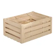 Set di 3 pezzi, Scatola L 36 x H 17 x P 25 cm grezzo naturale