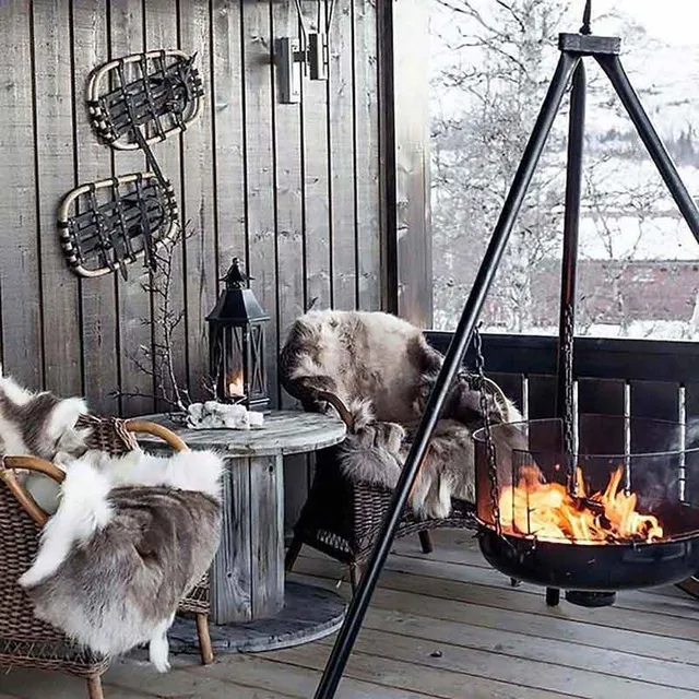 Ispirazioni per arredare un giardino d'inverno in stile rustic-chic