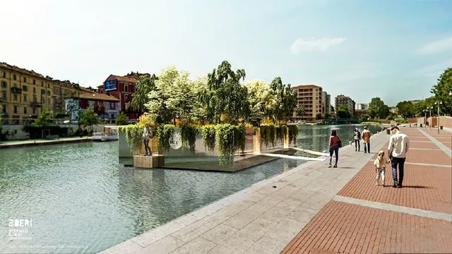 Floating Forest, la foresta galleggiante che verrà allestita in Darsena – Stefano Boeri Interiors