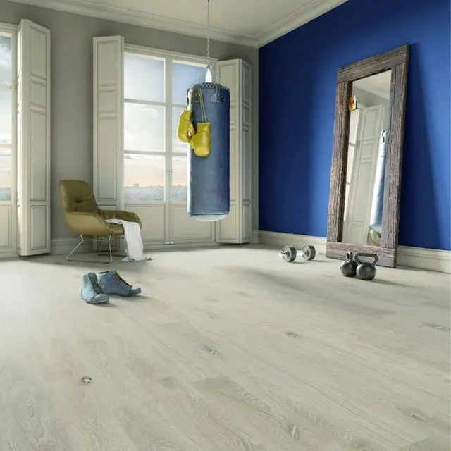 Parquet composito RUSTIC rovere bianco - Leroy Merlin