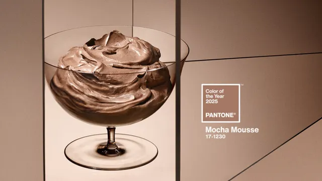 Pantone annuncia il colore del 2025: è il Mocha Mousse!