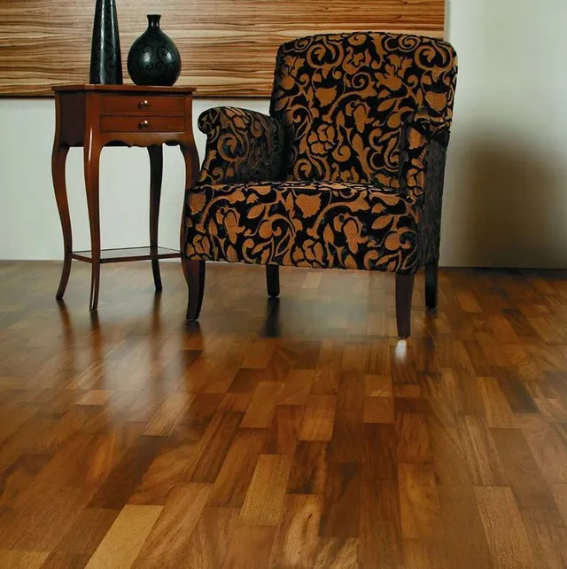 Parquet composito IROKO rosso - Leroy Merlin