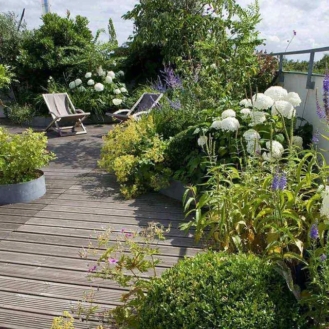 Il terrazzo immerso nella natura - cotemaison.fr