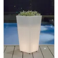 Vaso luminoso da esterno Melisa H 90 cm, luce bianco freddo E27 7W 600LM IP65 NEWGARDEN