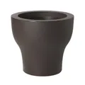 Vaso per piante e fiori Fit in plastica colore nero H 50 cm, Ø 80 cm