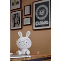 Lampada da tavolo LED Bunny bianco bianco