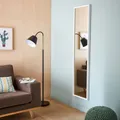 Specchio con cornice da parete e da terra rettangolare Pure bianco 40 x 160 cmINSPIRE