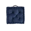Cuscino da pavimento INSPIRE Loic Velvet blu 40 x 40 cm