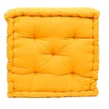 Cuscino da pavimento Pouf Flexible giallo / dorato 60x60 cm