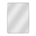 Specchio con cornice da parete INSPIRE rettangolare Glam oro 50 x 70 cm