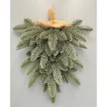Ghirlanda natalizia fuoriporta verde L 7 cm