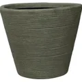 Vaso per piante e fiori Shabby in polietilene verde H 44.5 cm Ø 55 cm