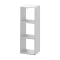 Mensola a muro 3 cubi Kub SPACEO rettangolare in truciolare L 36 x H 104.9 x P 31.7 cm bianco