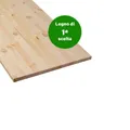 Tavola lamellare in legno di pino, 1° scelta L 50 x 150 cm x Sp 18 mm