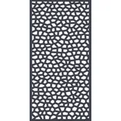 Traliccio fisso MOSAIC in polipropilene, grigio, L 100 X H 200 cm, 5 mm