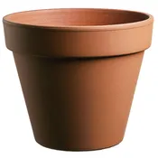 Vaso per piante e fiori Comune in terracotta colore cotto H 23.7 cm, Ø 27 cm