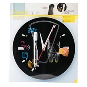 Lavagna Clock nero 29x29 cm