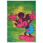 Tappeto Mickey Pop polipropilene, multicolore, 100x150