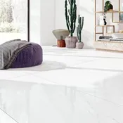 Piastrella da pavimento per interno 60x120 effetto marmo sp. 10.5 mm Marmi bianco