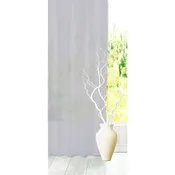 Tenda filtrante INSPIRE Abby grigio fettuccia con passanti nascosti 200x280 cm