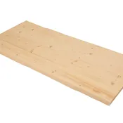 Tavola massello in legno di abete, 1° scelta 90 x 200 cm Sp 40 mm