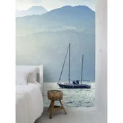 Fotomurale Barca a vela, blu 186 x 280 cm