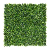 Parete verde artificiale Liriope Divy 3D in polietilene, verde H 1 m x L 1 m