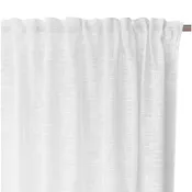 Tenda filtrante INSPIRE Amina bianco, fettuccia e passanti nascosti 200x280 cm