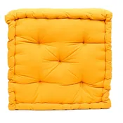 Cuscino da pavimento Pouf Flexible giallo / dorato 60x60 cm