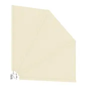 Tenda da sole tinta unita beige L 140 x H 140 cm