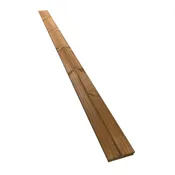 Listone da incastro THERMOWOOD ONEK in legno 200 x 11.7 cm, Sp 21 mm marrone