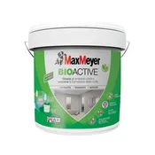 Pittura per interni traspirante, antimuffa, MAXMEYER Bioactive bianco opaco, 10 L
