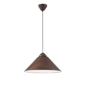 Lampadario Moderno Bigbang marrone in metallo, D. 49 cm, LUCE AMBIENTE DESIGN