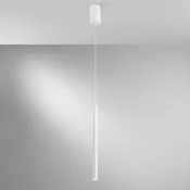 Lampadario Moderno Pype LED bianco, in metallo, D. 2.5 cm, 470 LM, LUCE AMBIENTE DESIGN