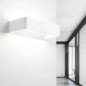 Applique LED design in gesso Limera bianco TECNICO