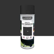 Smalto spray alta temperatura base solvente LUXENS nero opaco 0.4 L