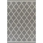 Tappeto Sea Arabesque geometrico bianco e grigio, L 230 x L 160 cm