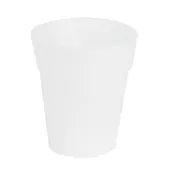 Vaso per piante e fiori Capri Orchidea ARTEVASI in polipropilene trasparente H 15 cm Ø 15 cm