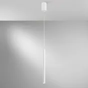 Lampadario LED moderno Pype bianco Ø2.5cm, LUCE AMBIENTE DESIGN