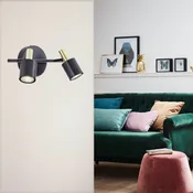 Faretto decorativo senza fonte luminosa 2 luci Vador GU10 10W INSPIRE