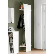 Mobile ingresso VEGA L 50 x H 200 P 30 cm bianco lucido