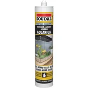 Silicone sigillante SOUDAL per Acquari trasparente 290 ml