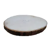 Disco di legno in castagno grezzo 10 mm Ø 120/180 mm