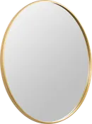 Specchio tondo dorato Ø 80 cm