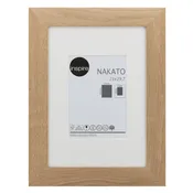 Cornice con passe-partout INSPIRE Nakato, marrone 28x36.7 cm per immagini 13x18 cm